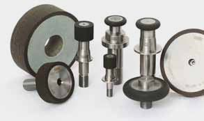 CBN tools: wheels and mounted grinding tools.
