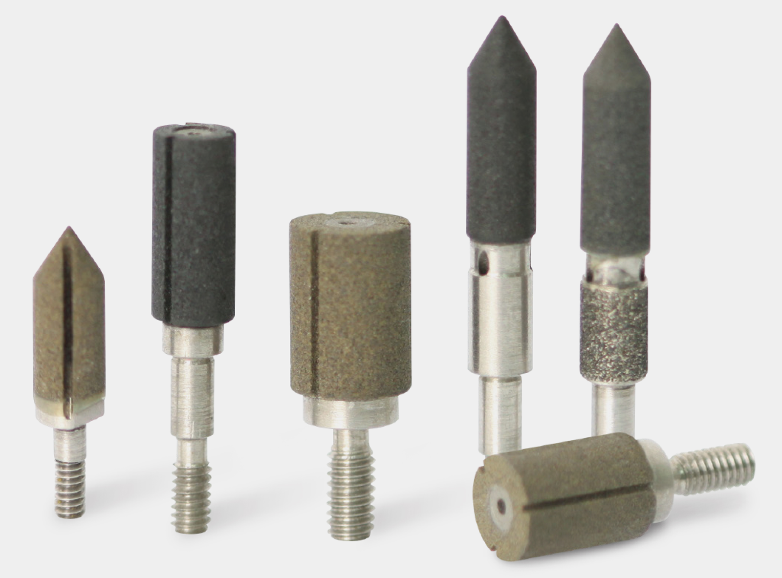 Tool range for injector bore and seat grinding.