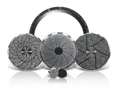 CMP conditioners: ring, discs and pellet variants.