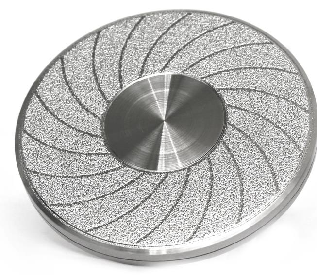 CMP pad conditioners: discs and designs.