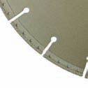 Detail der großen Trennscheibe.