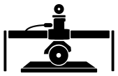 Maschinensymbol: Brückensäge
