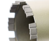Nassbohrkronen und Segmente: Geared turbo