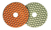 Polier-Pads für Stein: Trocken