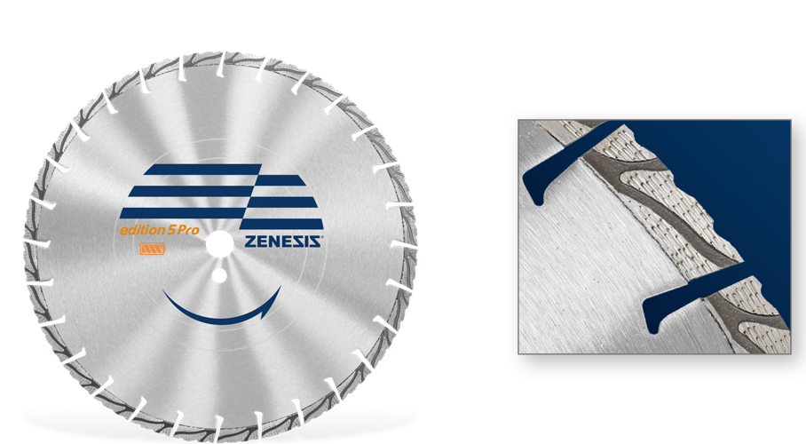 ZENESIS 5Pro: Blatt für Akku-Trennsägen.