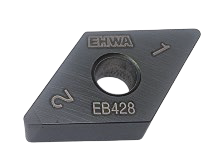 EB428-Wendeschneidplatte für das SCM415H-Beispiel.