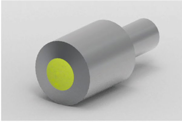 Messtaster: Diamant und Rubin: Werkzeugansicht.