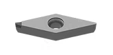V-Typ: Modellform der ISO-Schneidplatte.