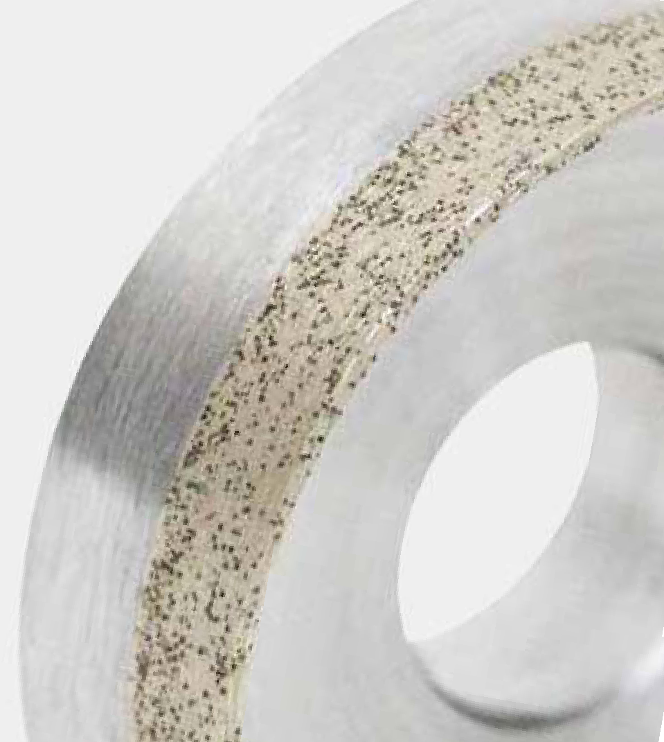 Diamantbelegter Topfrand