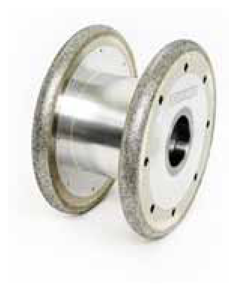 Galvanische Scheibe mit Stahl-/Aluminium-Grundkörper