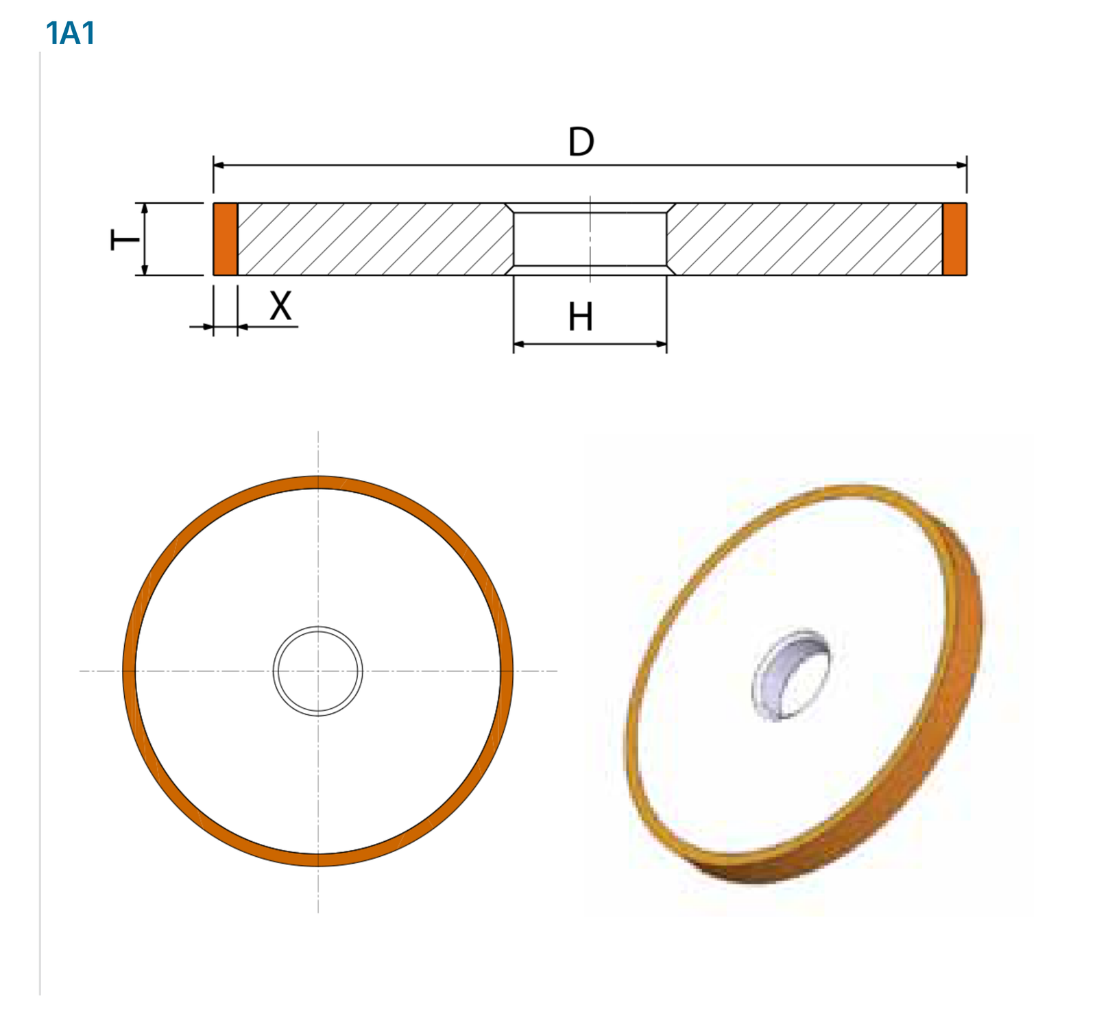 1A1: section, dimension codes and tool model
