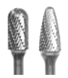 Two burr workpiece examples.