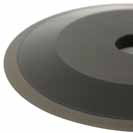 Grinding wheel for face grinding.