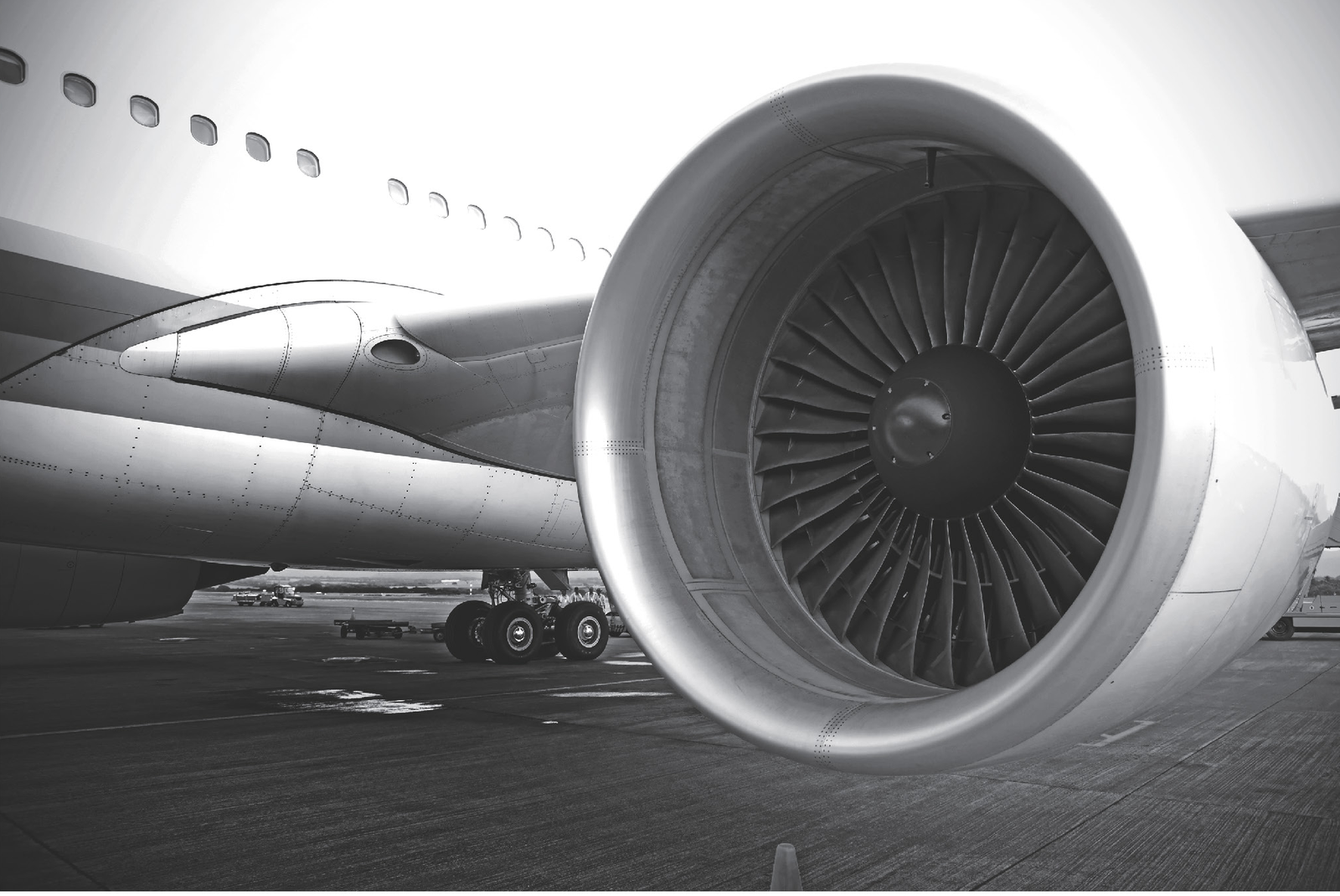 Flugzeugtriebwerk als Anwendungsbild.