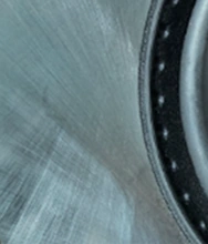 Surface detail after grinding with a grinding wheel.