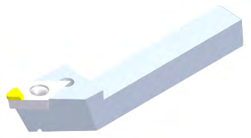 Contact-lens tool: solid-tool design.