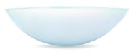 Contact lens: outer surface.