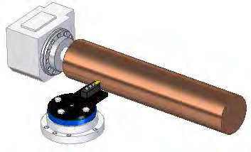 Roll machining for pattern films.