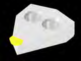 Satisloh twin-hole design: R2.0, 120° Window Angle.
