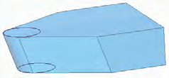 Cylindrical clearance geometry.