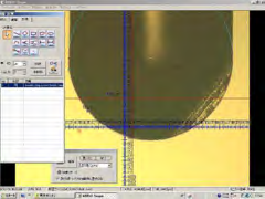 Rotating-tool profile inspection: example 1.
