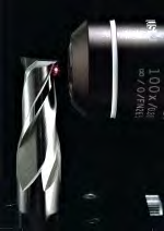 Rotating tool under inspection.