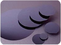 Wafers as workpiece examples for the edge-grinding range.