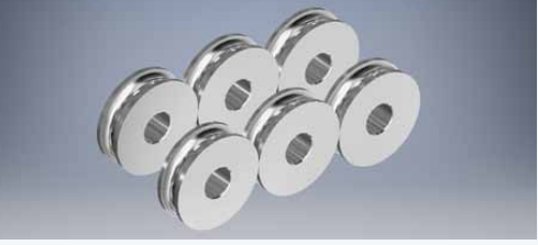 Further carbide-roll designs.