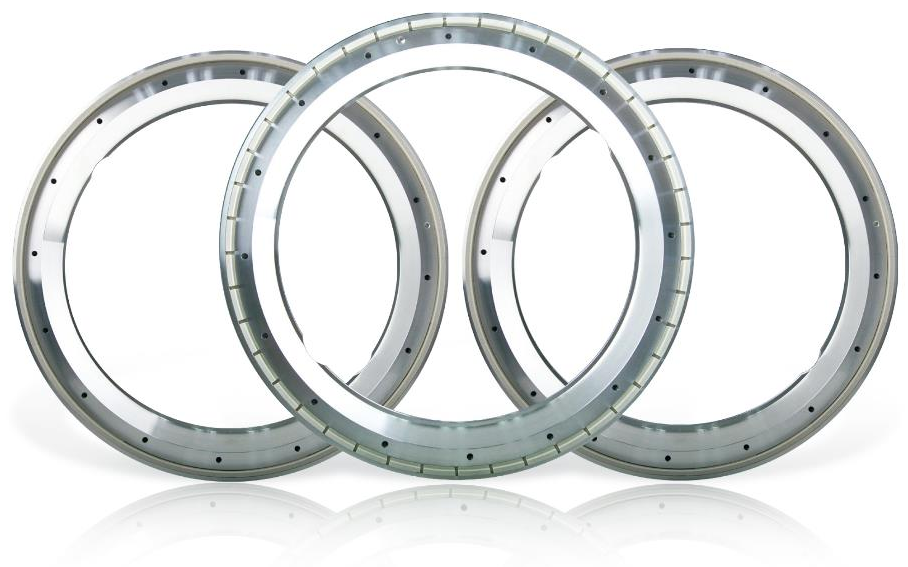 Schleifscheibengruppe der Semicon-Unterlage Q233.