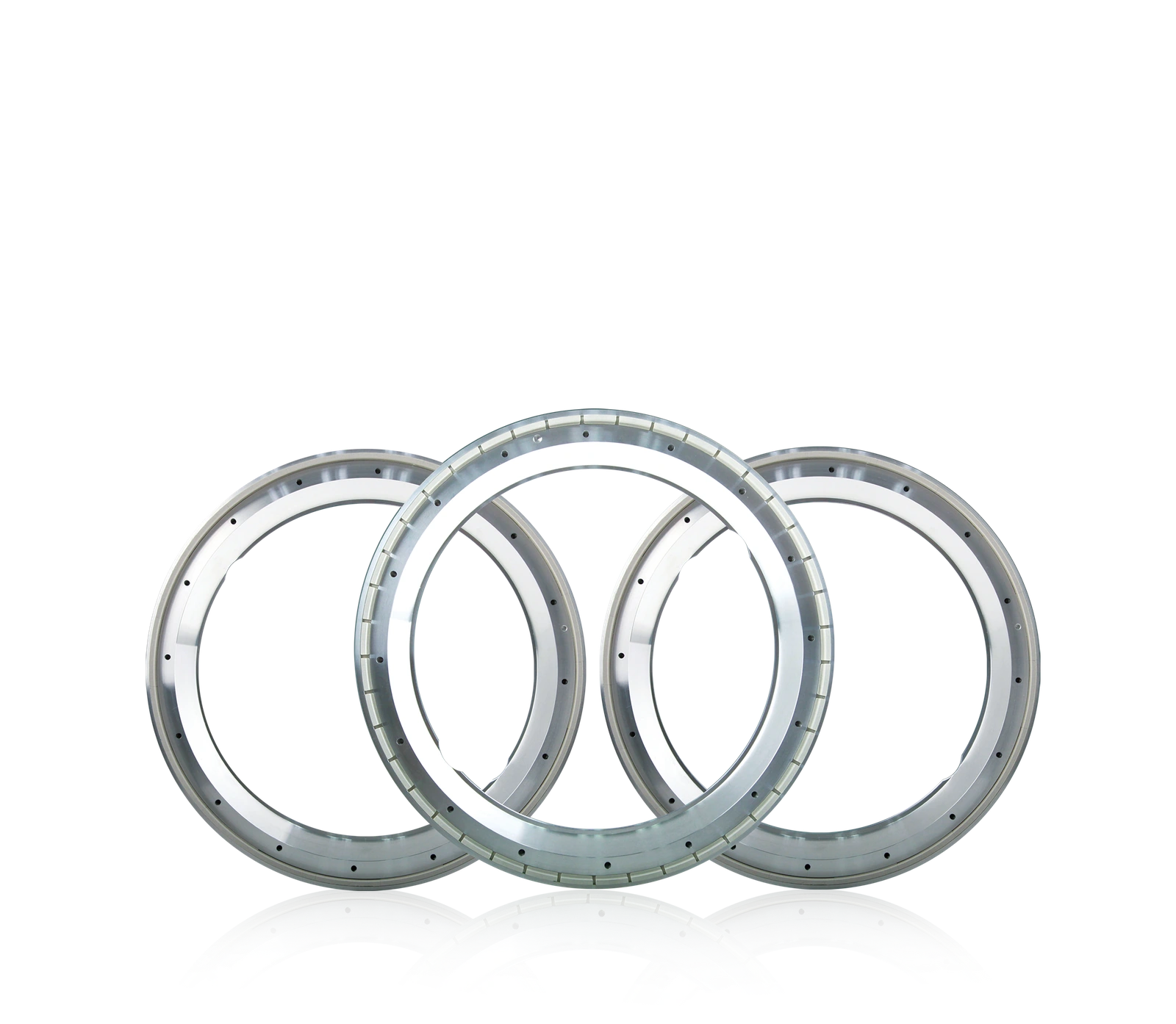 NANOPOL-Schleifscheiben für Mold-/Verbundwafer (Compound-Wafer).