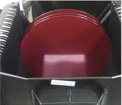 Siliziumwafer im Prozessbeispiel DP-350D, Fassung Q019.