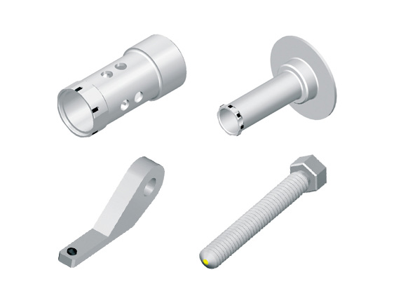Messlehren- und Messkontakt-Ausführungen aus der Wear-Parts-Übersicht.